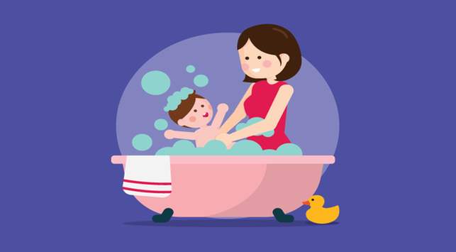 신생아 목욕을 위한 중요한 팁