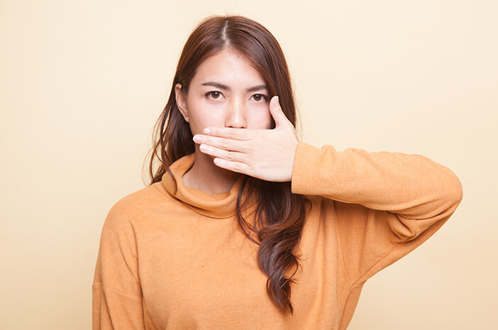 Zahnstein kann die Ursache von Mundgeruch sein?