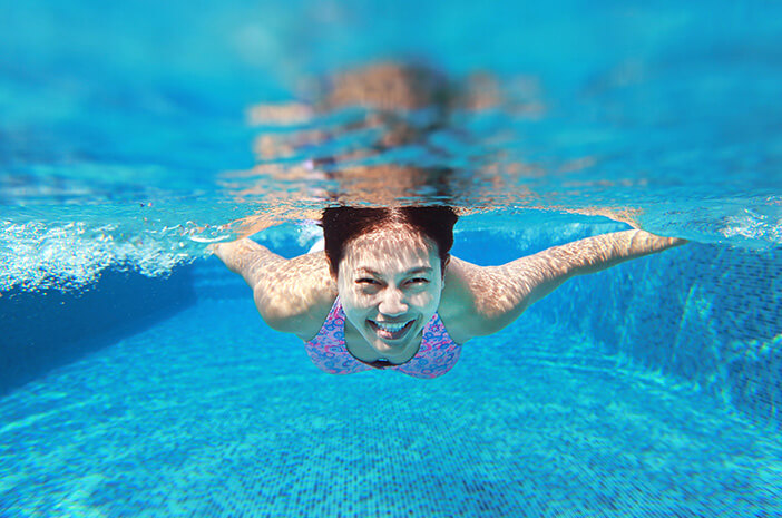 수영장에서 수영하면 Panu의 위험이 증가합니까?